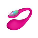 Lovense Lush 4: Best Interactive Long-Distance Remote Control G-Spot Vibrator with Emo LED Light