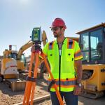 Gasoline Hi-Vis Sleeved Safety Vest For Men-Class 3 Heavy Woven Engineer Vest with Padded Neck to Support, surveyor vest