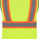 Class 2 High Visibility Reflective Safety Vests Women & Men With 5 Pockets And Zipper Front,Meets Ansi/Isea Standards
