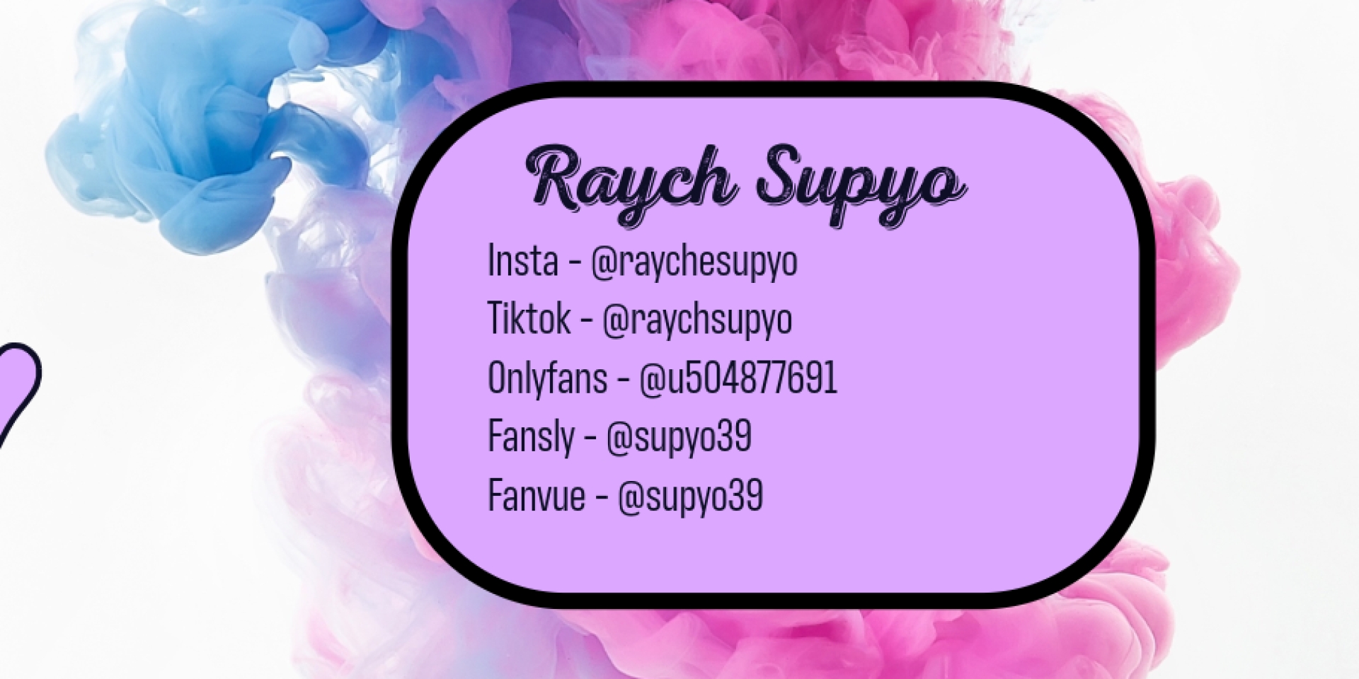 Raych Supyo's backgound photo